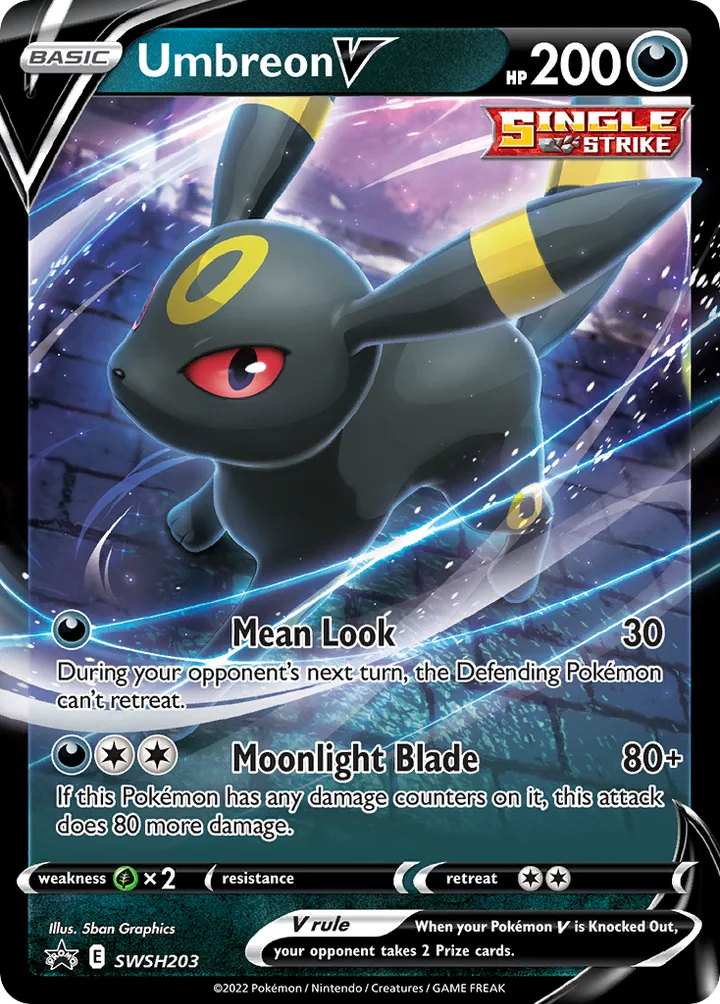 Umbreon V, Sword & Shield Promos SWSH203