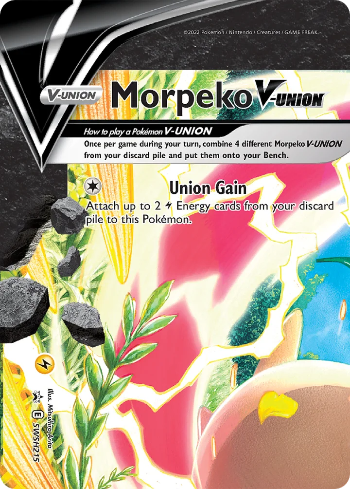 Morpeko V-UNION, Sword & Shield Promos SWSH215
