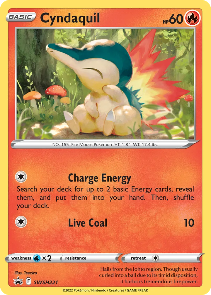 Cyndaquil, Sword & Shield Promos SWSH221