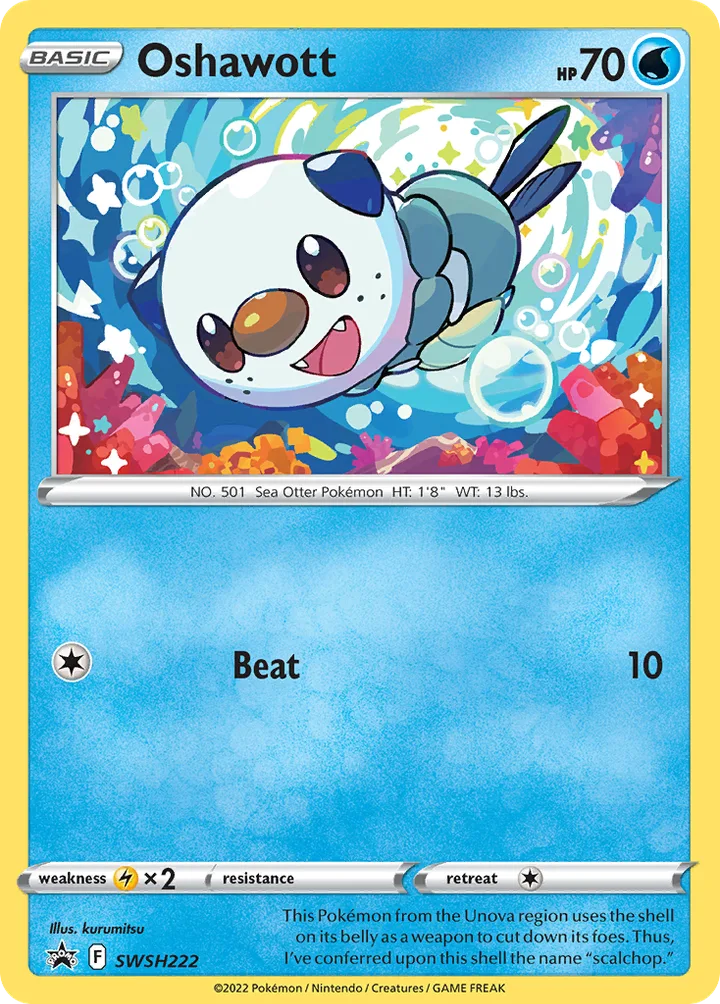 Oshawott, Sword & Shield Promos SWSH222