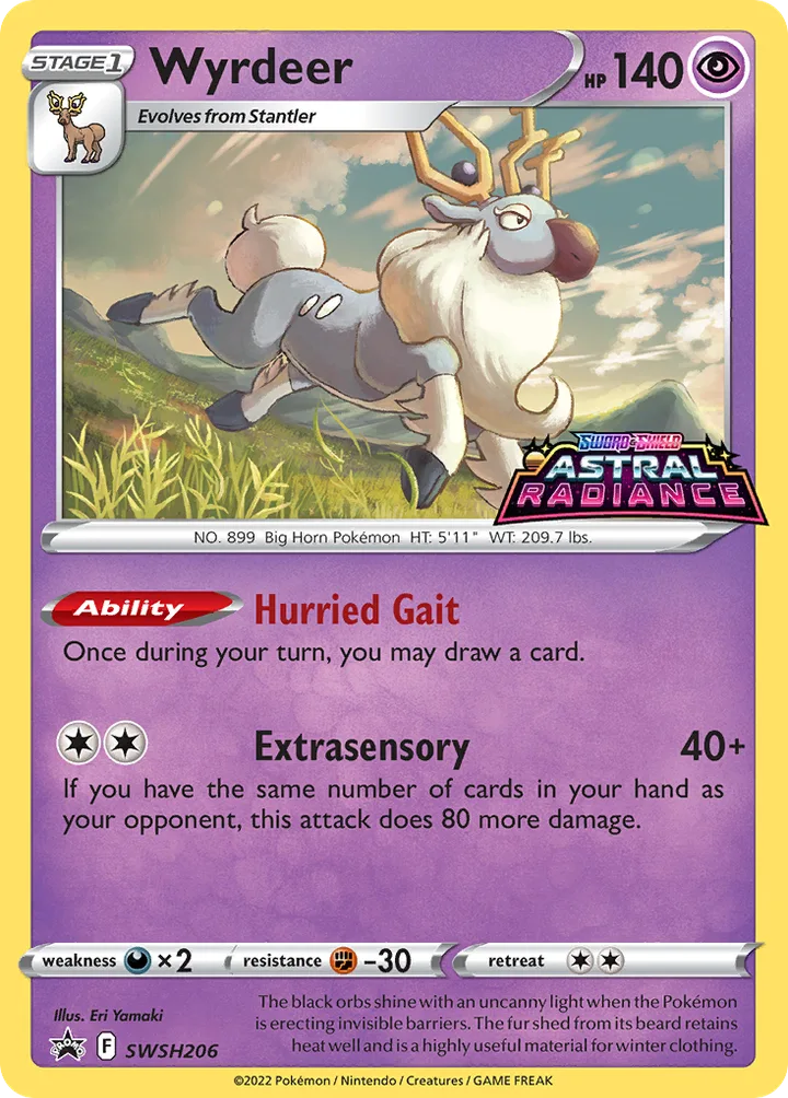 Wyrdeer, Sword & Shield Promos SWSH206