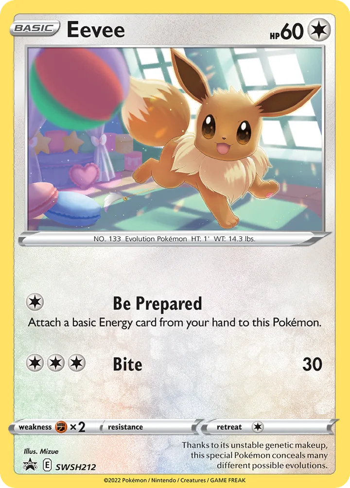 Eevee, Sword & Shield Promos SWSH212