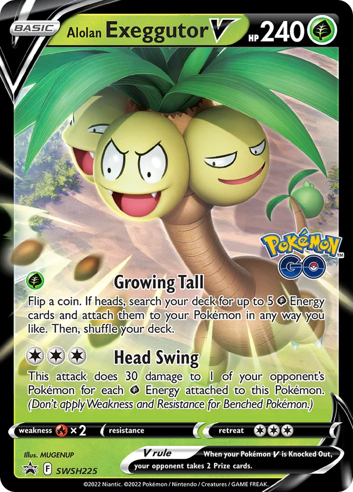 Alolan Exeggutor V, Sword & Shield Promos SWSH225