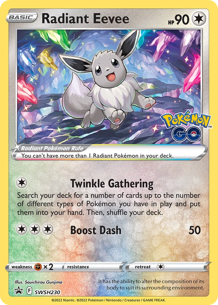 Radiant Eevee, Sword & Shield Promos SWSH230