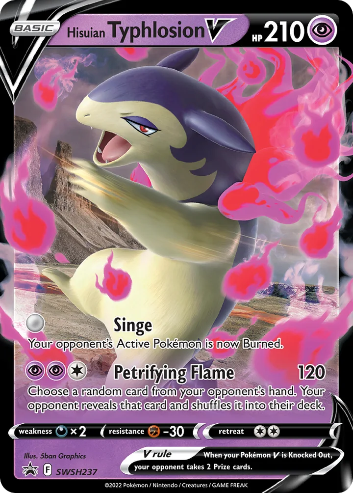 Hisuian Typhlosion V, Sword & Shield Promos SWSH237