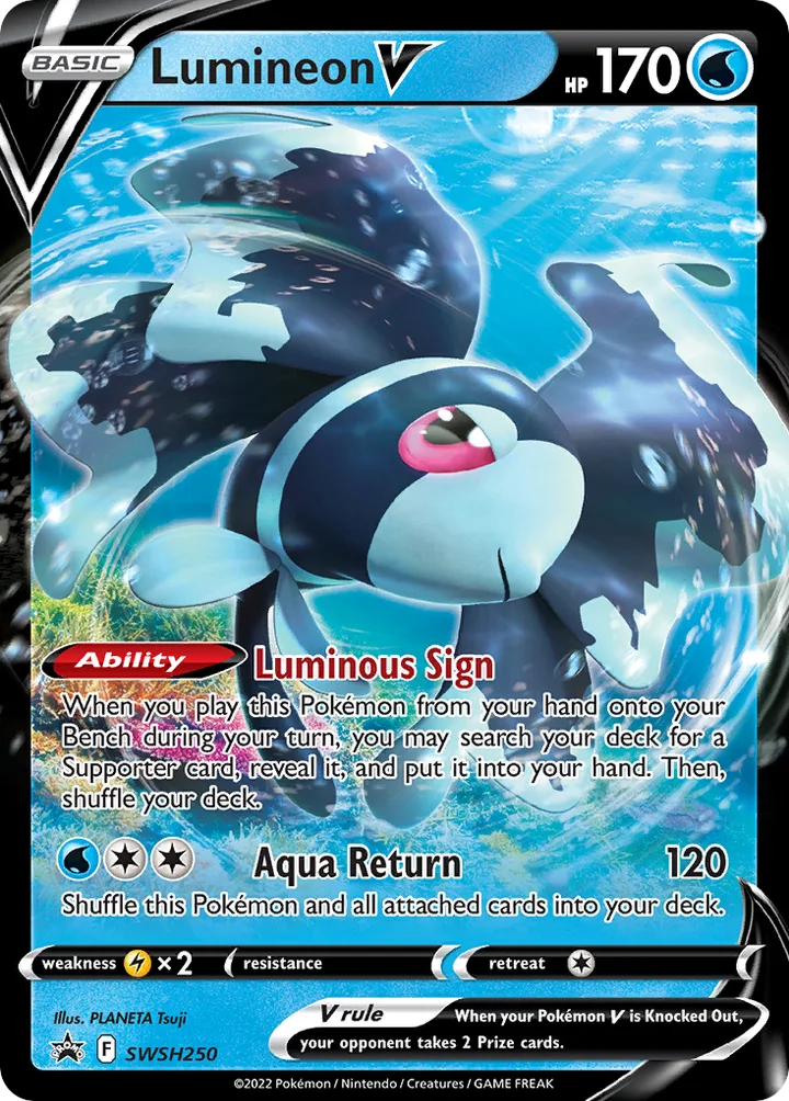 Lumineon V, Sword & Shield Promos SWSH250
