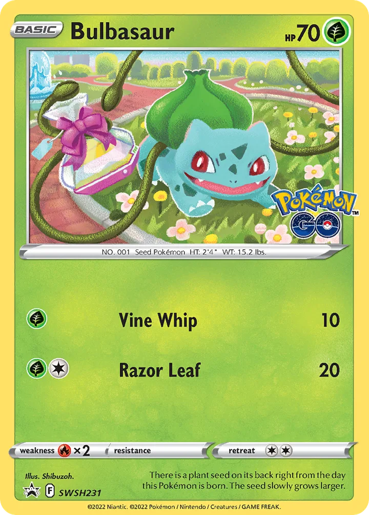 Bulbasaur, Sword & Shield Promos SWSH231