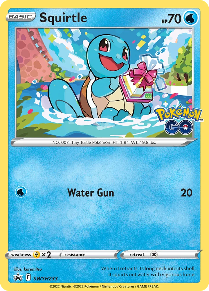 Squirtle, Sword & Shield Promos SWSH233