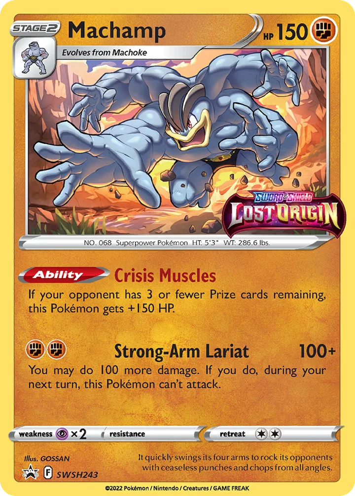 Machamp, Sword & Shield Promos SWSH243