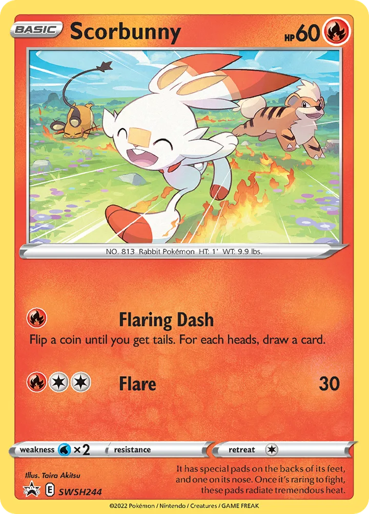 Scorbunny, Sword & Shield Promos SWSH244