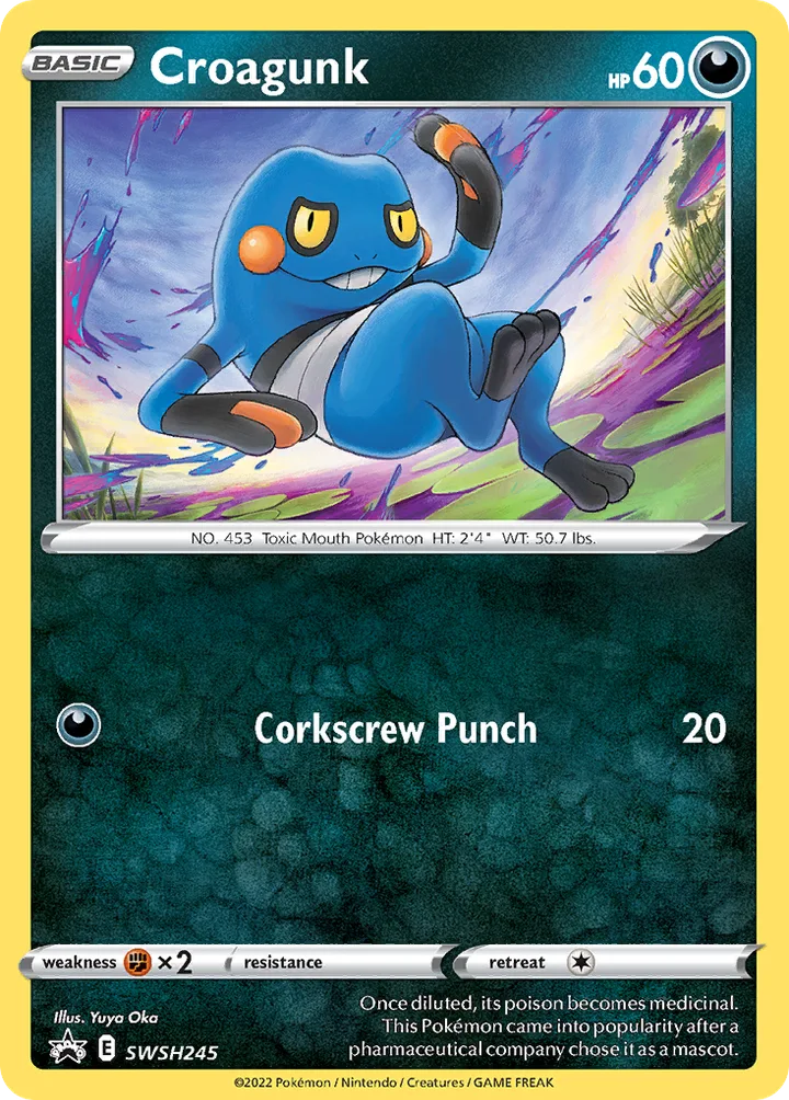 Croagunk, Sword & Shield Promos SWSH245