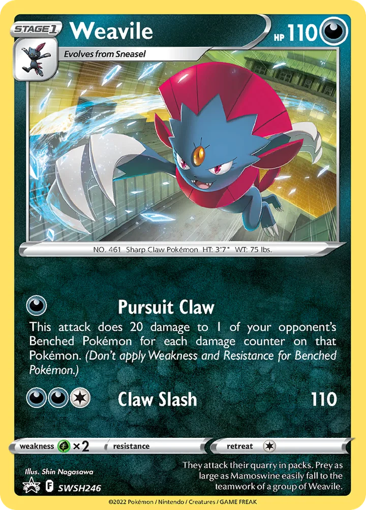 Weavile, Sword & Shield Promos SWSH246