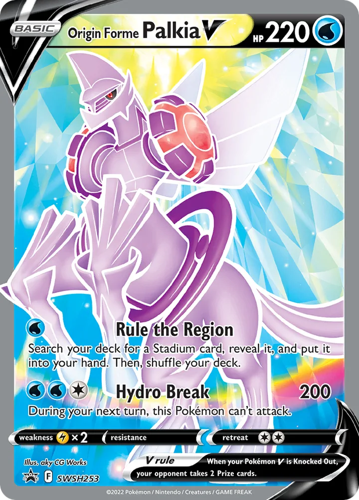 Origin Forme Palkia V, Sword & Shield Promos SWSH253