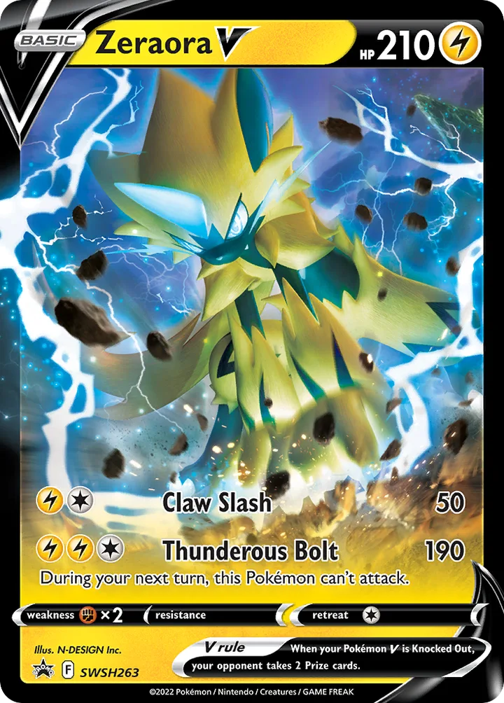 Zeraora V, Sword & Shield Promos SWSH263