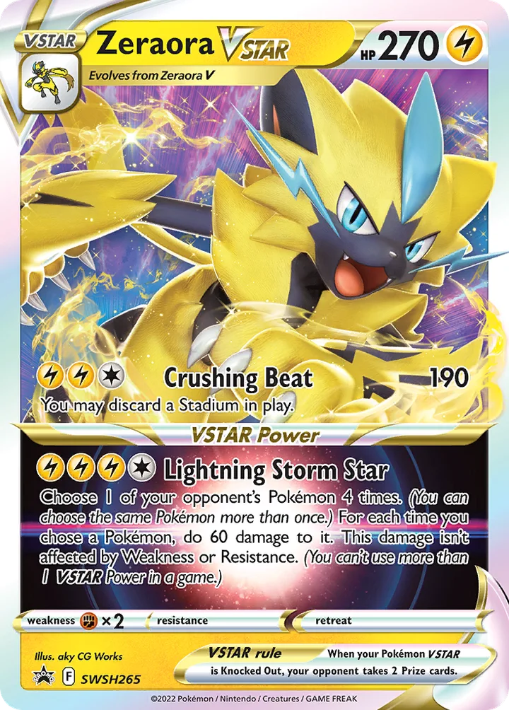 Zeraora VSTAR, Sword & Shield Promos SWSH265
