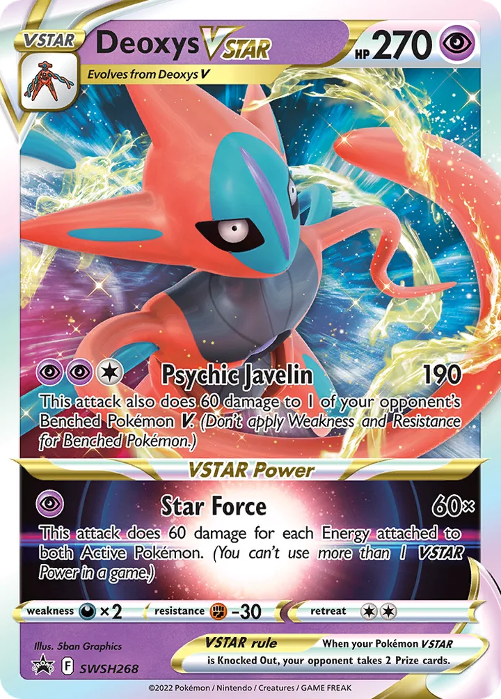 Deoxys VSTAR, Sword & Shield Promos SWSH268
