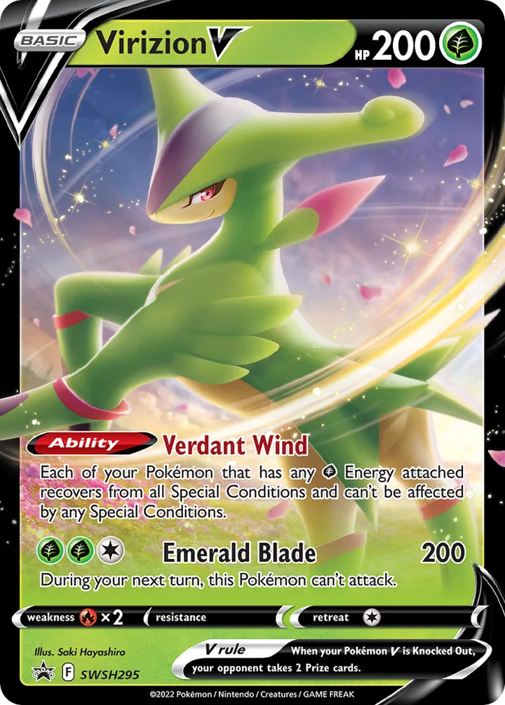 Virizion V, Sword & Shield Promos SWSH295