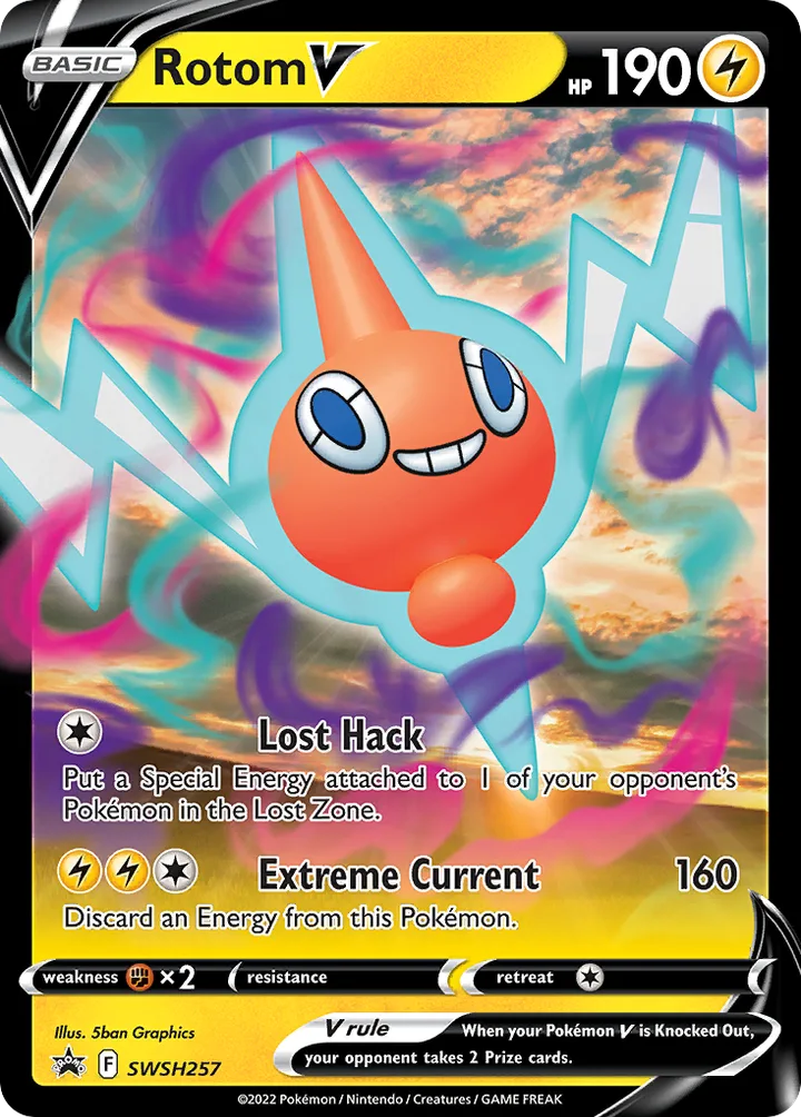 Rotom V, Sword & Shield Promos SWSH257