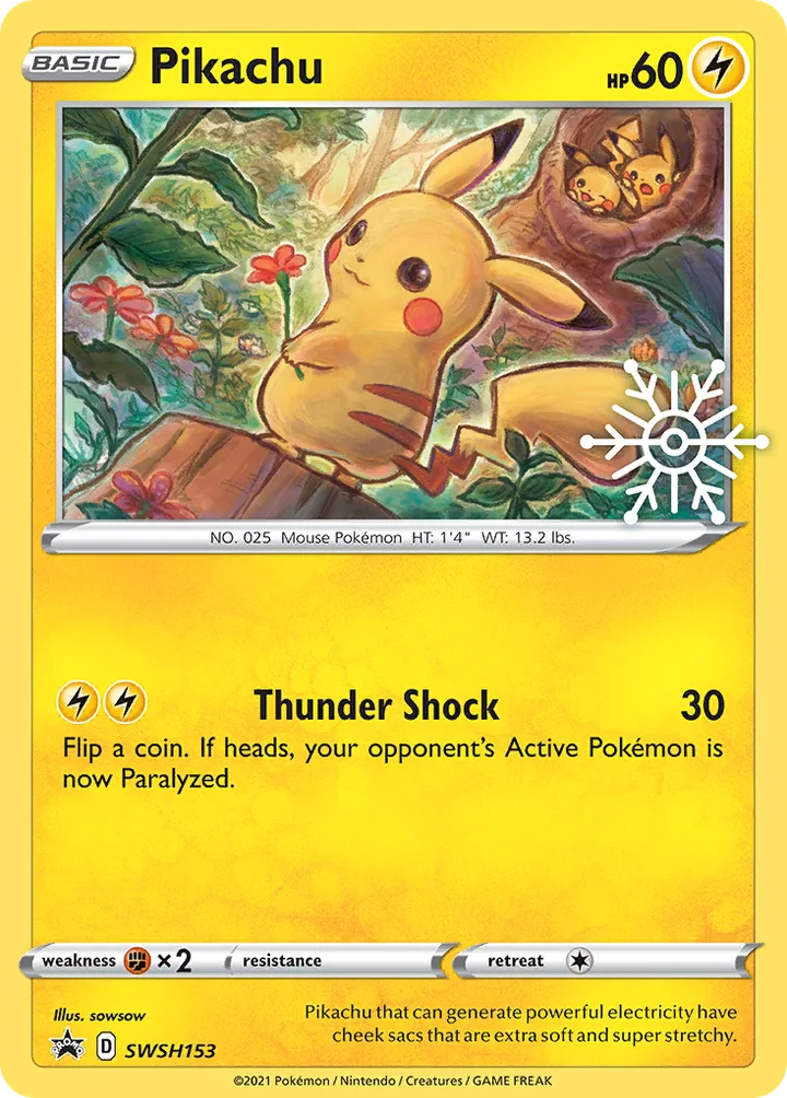 Pikachu, Sword & Shield Promos SWSH153