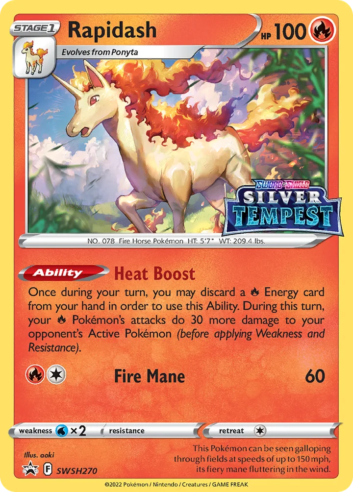 Rapidash, Sword & Shield Promos SWSH270