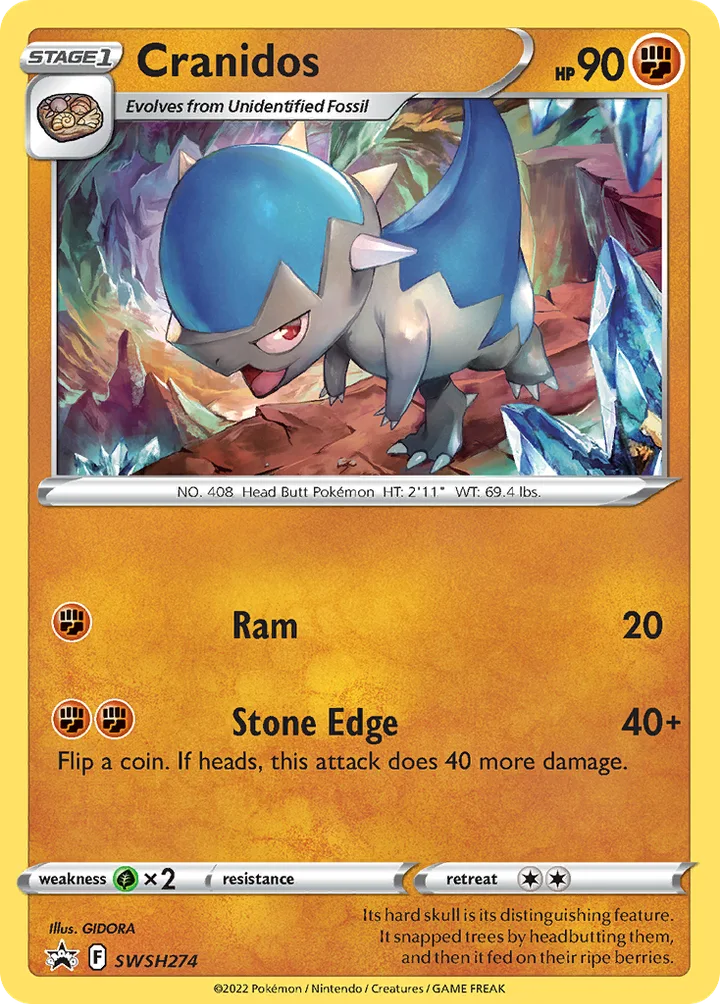 Cranidos, Sword & Shield Promos SWSH274