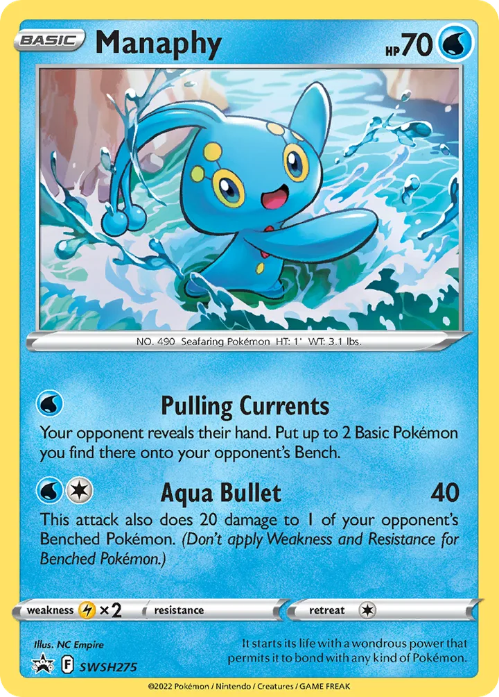 Manaphy, Sword & Shield Promos SWSH275