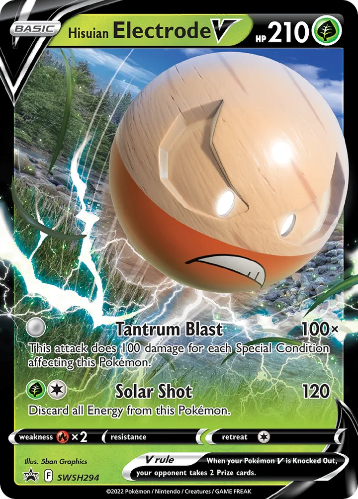 Hisuian Electrode V, Sword & Shield Promos SWSH294