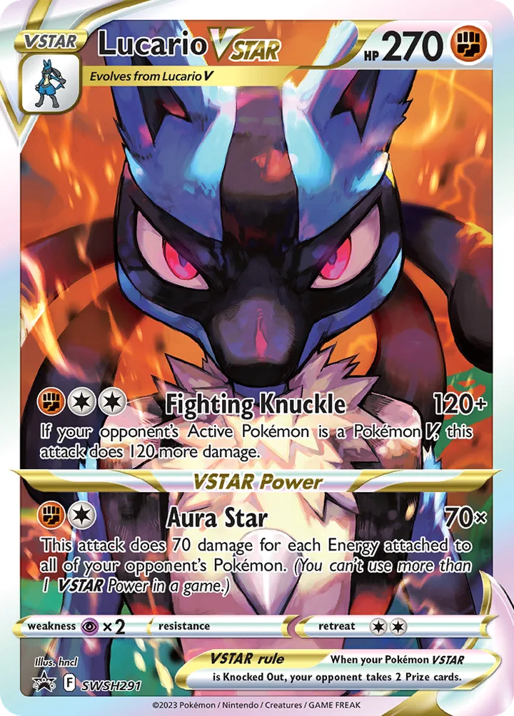 Lucario VSTAR, Sword & Shield Promos SWSH291