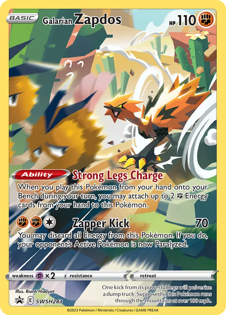 Galarian Zapdos, Sword & Shield Promos SWSH283