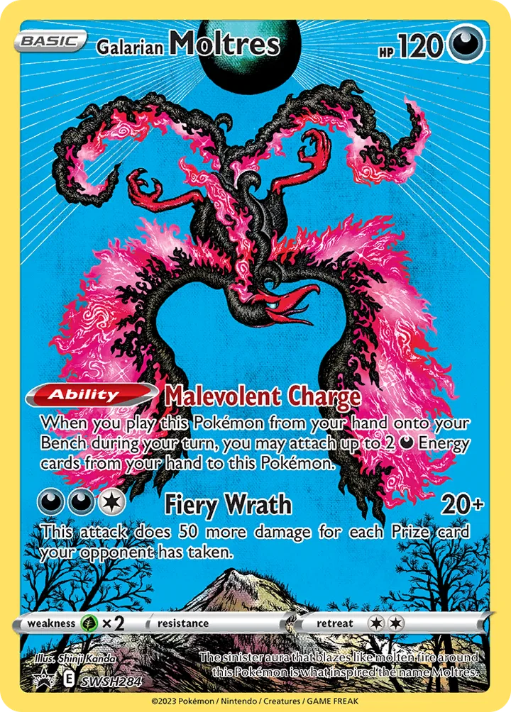 Galarian Moltres, Sword & Shield Promos SWSH284