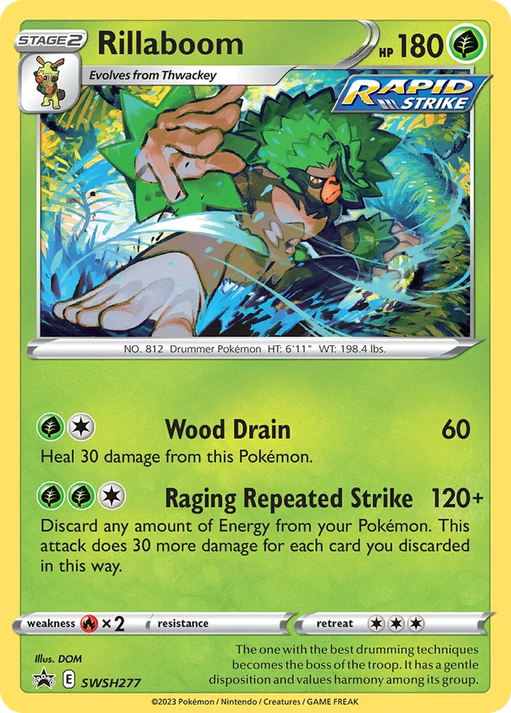 Rillaboom, Sword & Shield Promos SWSH277