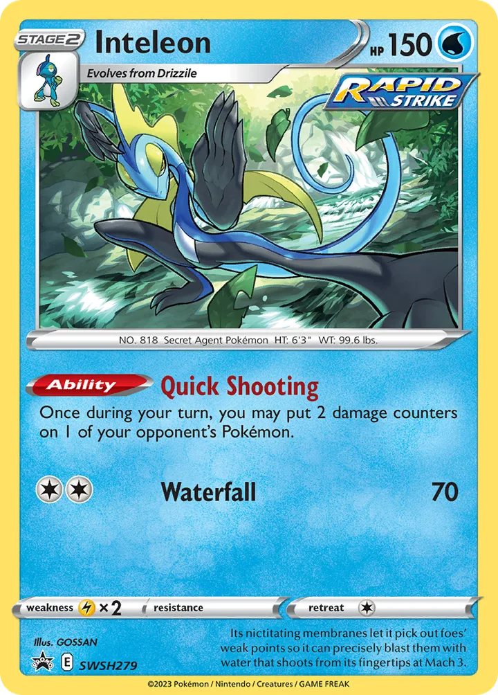 Inteleon, Sword & Shield Promos SWSH279