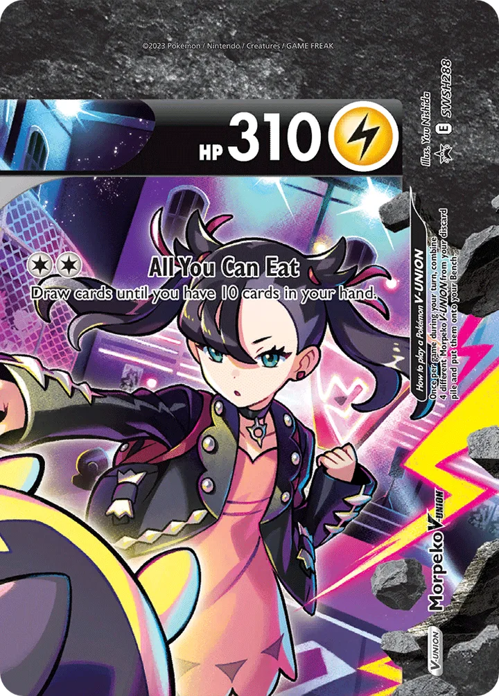 Morpeko V-UNION, Sword & Shield Promos SWSH288