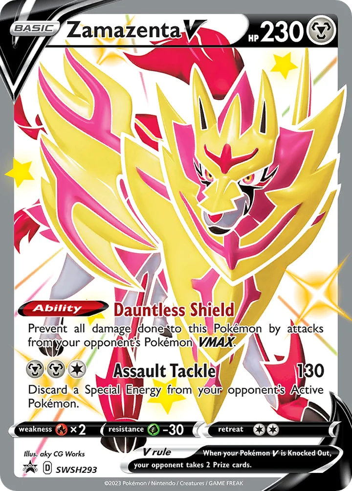 Zamazenta V, Sword & Shield Promos SWSH293