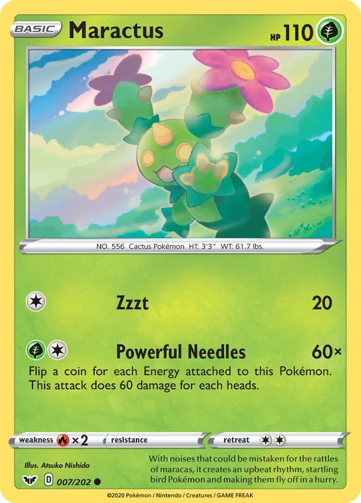 Maractus, Sword & Shield 007/202
