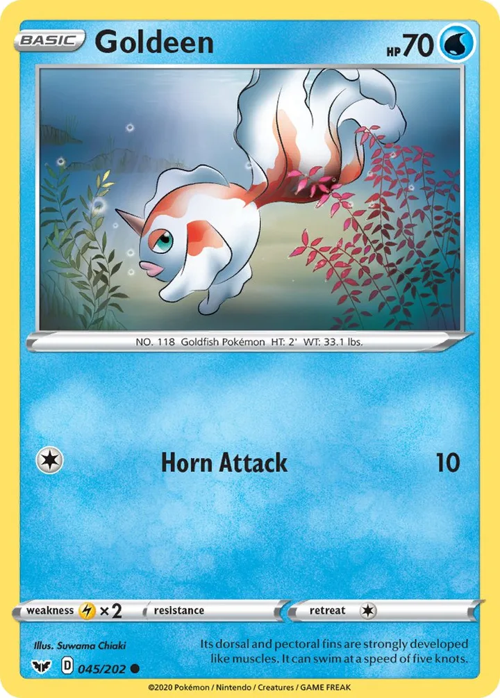 Goldeen, Sword & Shield 045/202