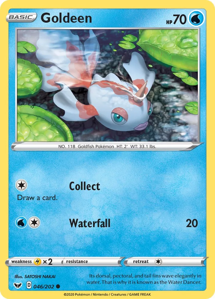 Goldeen, Sword & Shield 046/202