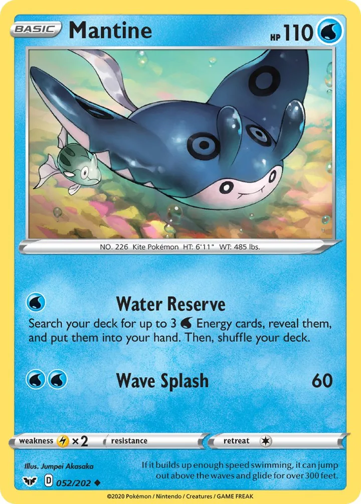Mantine, Sword & Shield 052/202