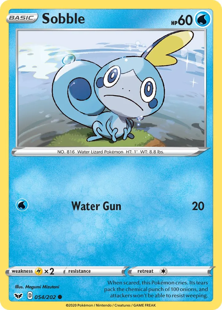Sobble, Sword & Shield 054/202