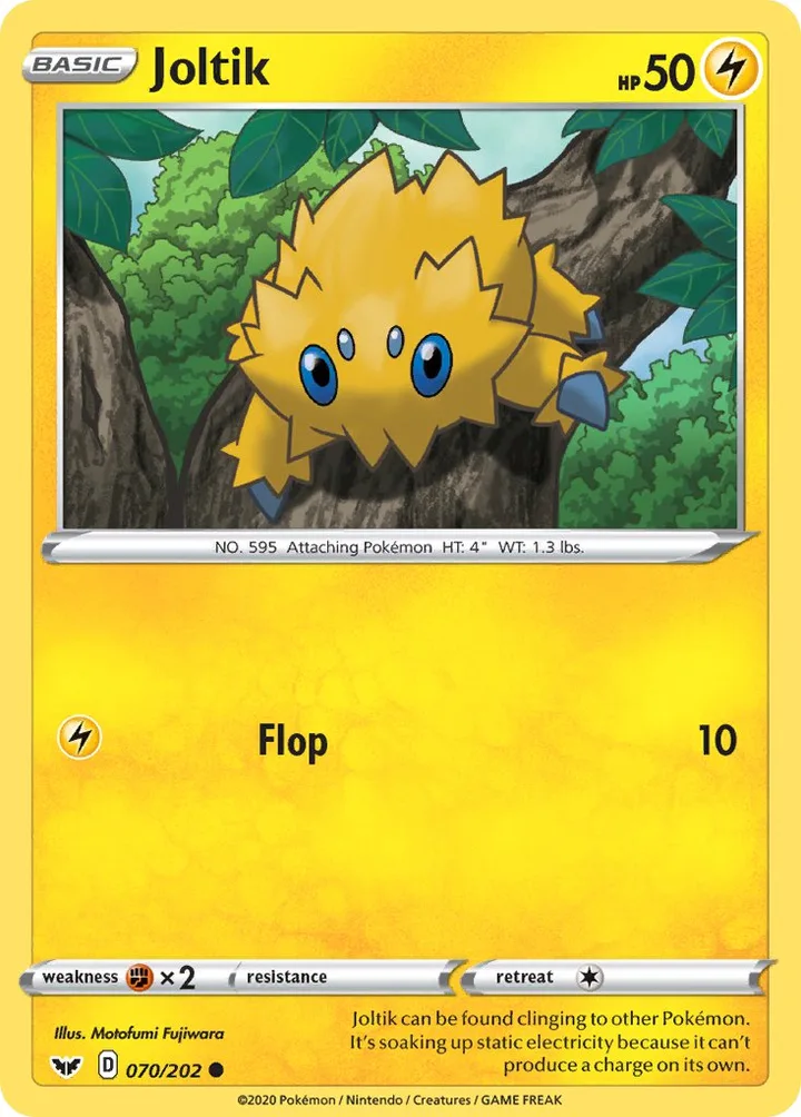 Joltik, Sword & Shield 070/202