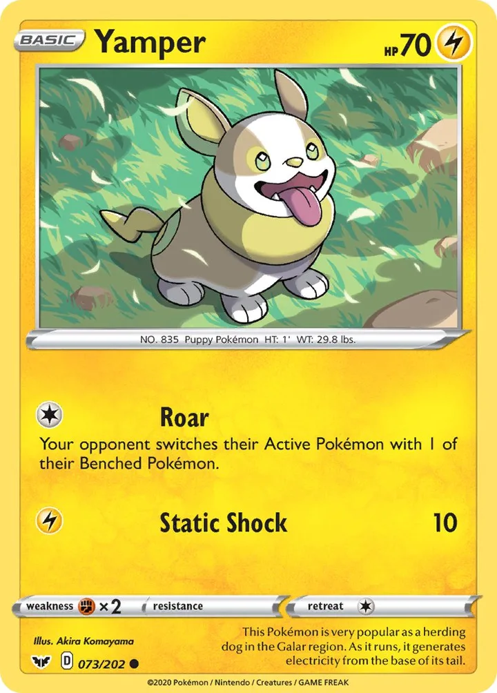 Yamper, Sword & Shield 073/202