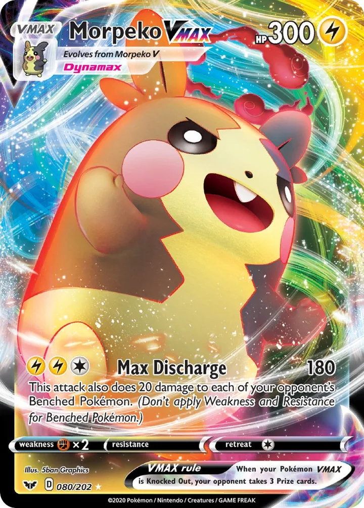 Morpeko VMAX, Sword & Shield 080/202