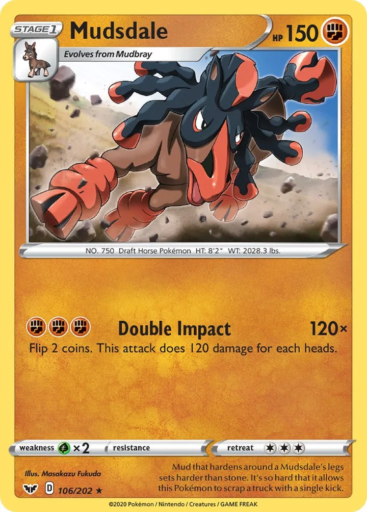 Mudsdale, Sword & Shield 106/202