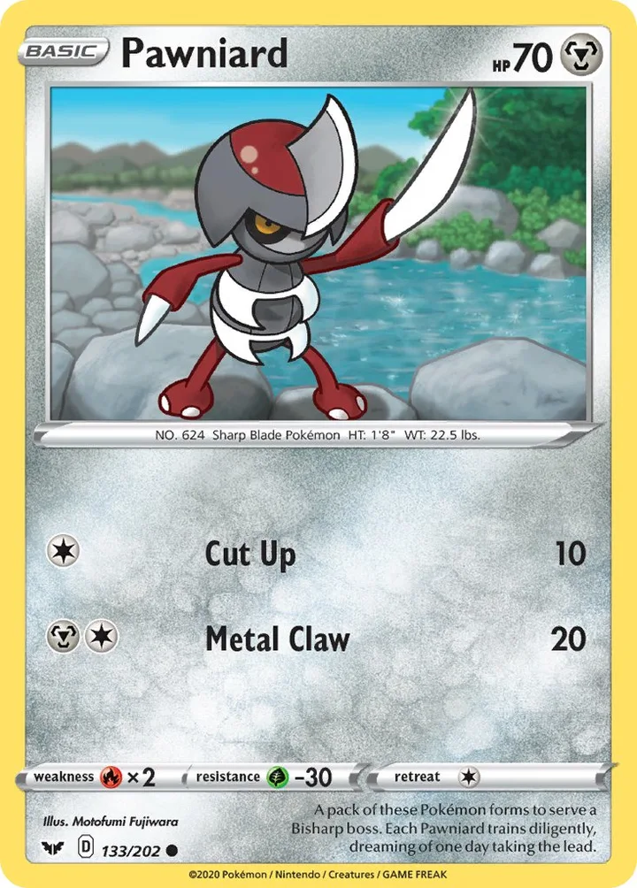 Pawniard, Sword & Shield 133/202