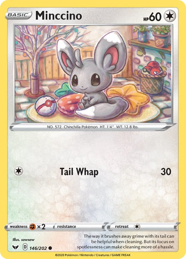 Minccino, Sword & Shield 146/202