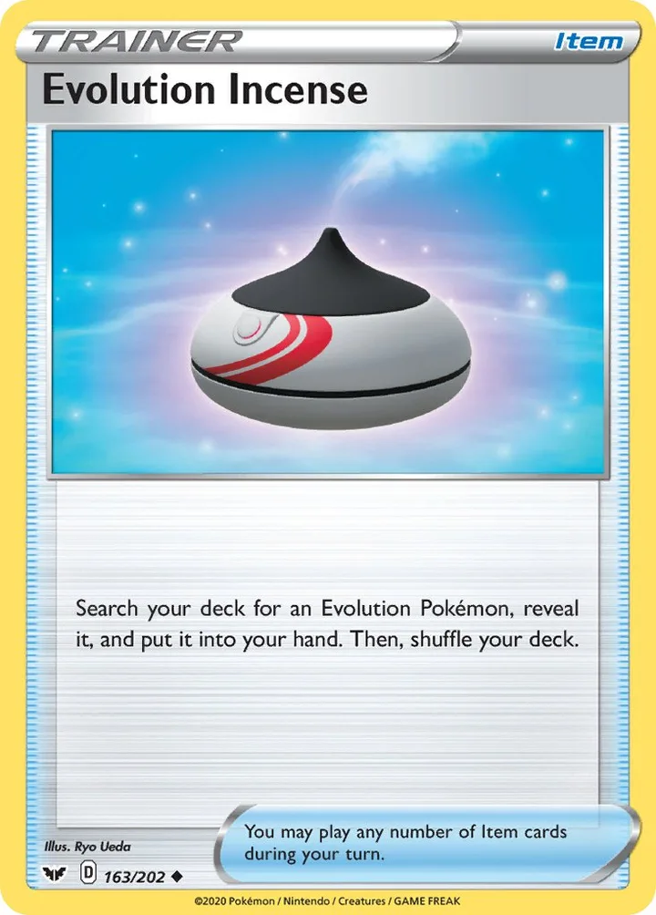 Evolution Incense, Sword & Shield 163/202