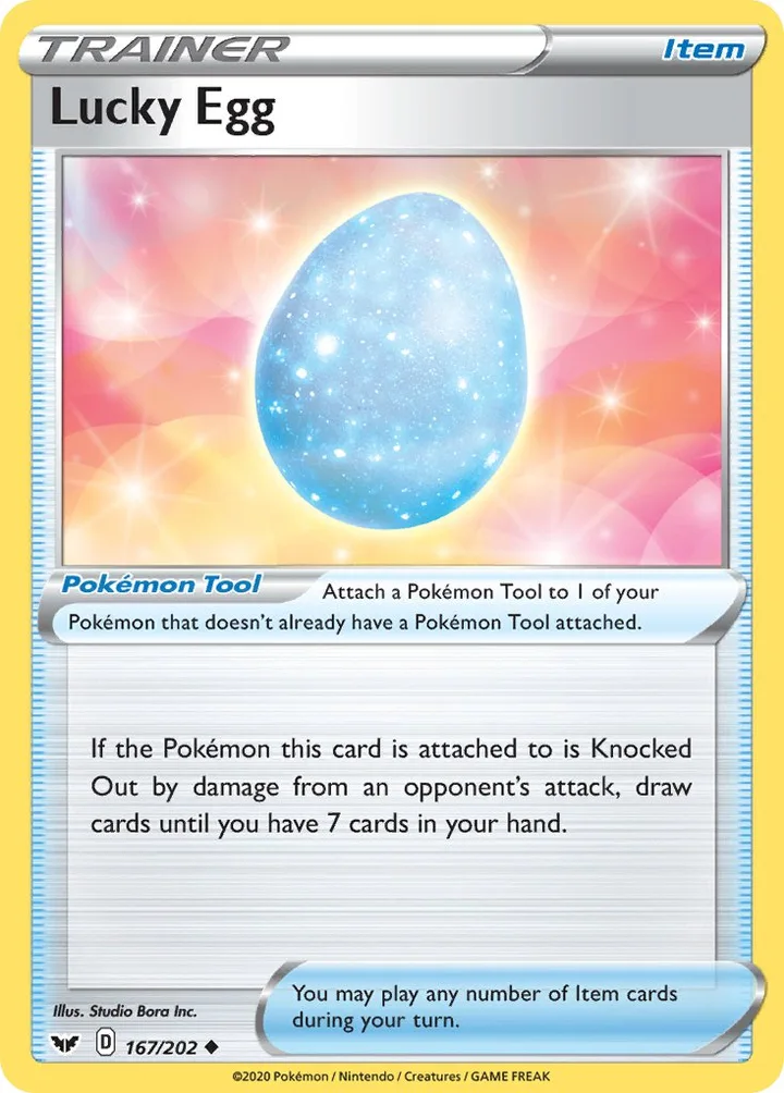 Lucky Egg, Sword & Shield 167/202