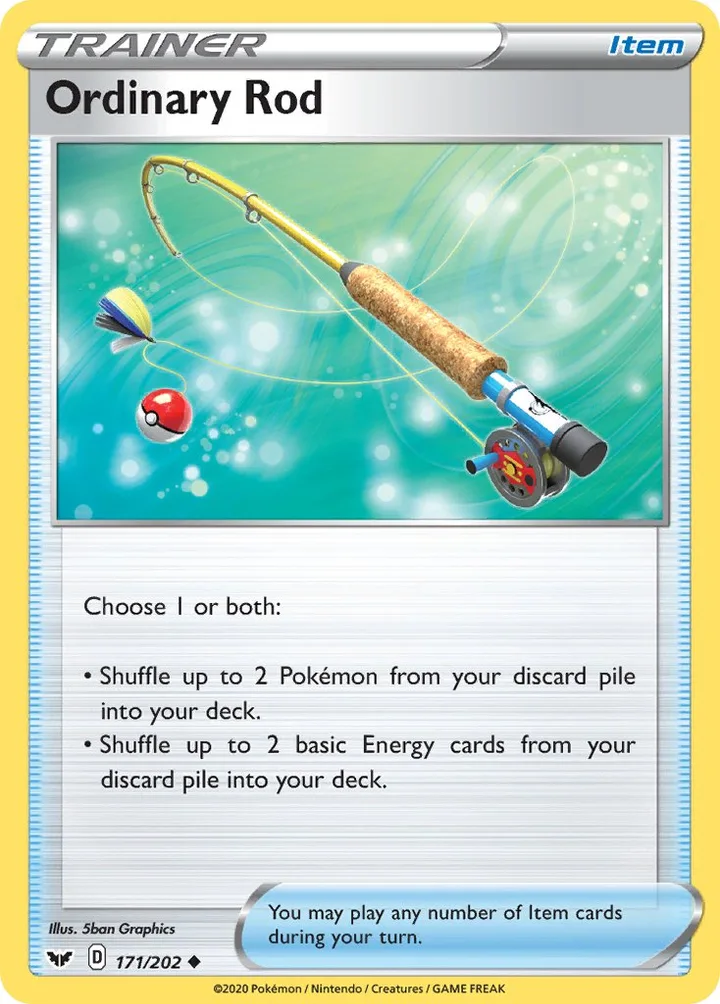 Ordinary Rod, Sword & Shield 171/202