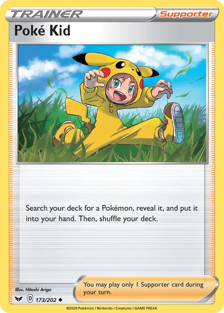 Poké Kid, Sword & Shield 173/202