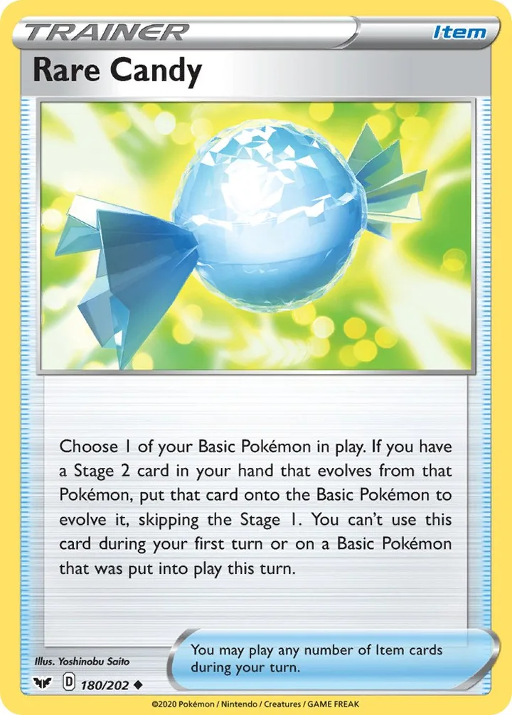 Rare Candy, Sword & Shield 180/202